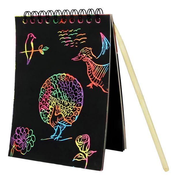 Imagen de Libreta  chica con hojas negras para dibujar
