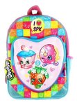 Imagen de Mochila escolar rosa frutas