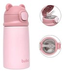 Imagen de Botella térmica con sorbito - Osito Rosa