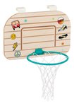 Imagen de Aro de basquet con pelota para colgar