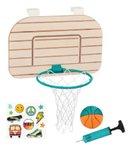 Imagen de Aro de basquet con pelota para colgar