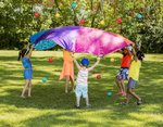 Imagen de Juego Paracaídas multicolor con pelotas