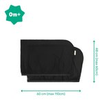 Imagen de Set de 2 fundas parasoles para vidrio de auto con filtro UV