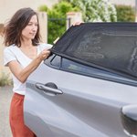 Imagen de Set de 2 fundas parasoles para vidrio de auto con filtro UV