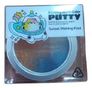 Imagen de Slime Baba Deslumbrantes Water Elf Masa Sensorial 40gr - sunset wishing pool