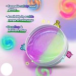 Imagen de Slime Artistico Putty Multicolores Water Elf Sensorial Solid - Bubblegum Bliss