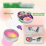 Imagen de Slime Artistico Putty Multicolores Water Elf Sensorial Solid - Fuchsia Flame