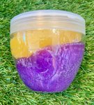 Imagen de Slime Baba Cloud Water Elf Masa Sensorial 236ml Pote Textura - violeta/amarillo