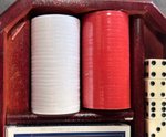 Imagen de Set De Poker en madera 100 fichas