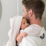 Imagen de Toalla grande de baño con mordillo Doomoo- Beige