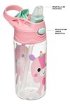 Imagen de Botella vaso c/ boquilla silicona - unicornio