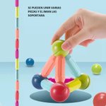 Imagen de Bloques magnéticos sticks 64 Piezas