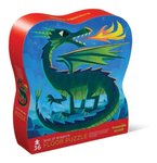 Imagen de Puzzle Tierra De Dragones  de 36 piezas- Crocodile Creek