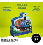 Imagen de Puzzle Tren 36 piezas Cocodile Creek