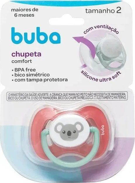 Imagen de Chupete Confort 6-18m Koala rosa