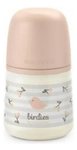 Imagen de Mamadera tetina fisiológica anticólico 150ml 0m+ Suavinex coral claro Birdies
