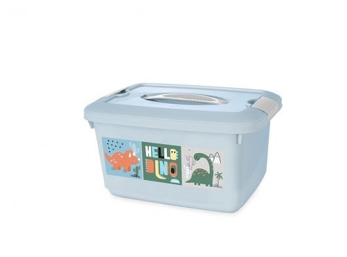 Imagen de Organizador 5.2 lt Dino celeste
