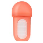 Imagen de Mamadera Anticolico Bolsa Tetina Silicona Para Bebes 3m Naranja