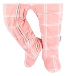 Imagen de Pijamas con pie polar Gerber cuadros Rosa