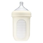 Imagen de Mamadera Anticolico Bolsa Tetina Silicona Para Bebes 3m Beige