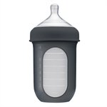 Imagen de Mamadera Anticolico Bolsa Tetina Silicona Para Bebes 3m Gris oscuro