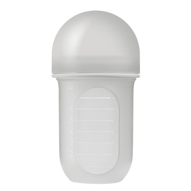 Imagen de Mamadera anticólico Boon, con bolsa y tetina de silicona 8oz (236 Ml)