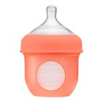 Imagen de Mamadera Con Tetina De Flujo Lento Y Silicona Tamaño 0m+ 120ml-Salmon