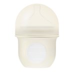 Imagen de Mamadera Con Tetina De Flujo Lento Y Silicona Tamaño 0m+ 120ml-Beige
