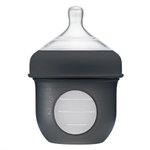 Imagen de Mamadera Con Tetina De Flujo Lento Y Silicona Tamaño 0m+ 120ml-Gris oscuro