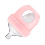 Imagen de Mamadera Con Tetina De Flujo Lento Y Silicona Tamaño 0m+ 120ml-Rosa