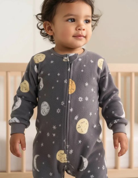 Imagen de Pijamas con pie polar Gerber Planetas TODDLER