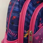 Imagen de Mochilas Infantil Grande Escolar Bolsillos Tamaño 46x30x15cm - Azul - Auricular
