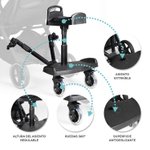 Imagen de Patineta para coches con Asiento para hermanos