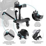 Imagen de Patineta para coches con Asiento para hermanos