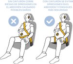 Imagen de Cinturon de seguridad para embarazadas ajustable