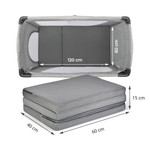 Imagen de Colchon plegable para cunas Gris