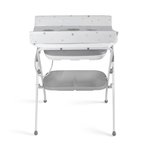 Imagen de Bañito bañera cambiador con reposera plegable Zoe gris