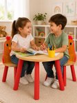 Imagen de Sillas de madera infantil gallina
