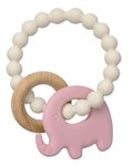 Imagen de Mordillo silicona Bambu - elefante rosa