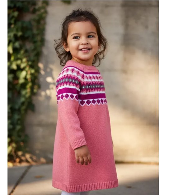 Imagen de Vestido sweater tejido mangas largas Crazy8