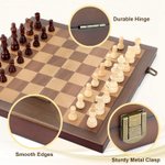 Imagen de Tablero magnético de Ajedrez en madera