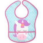 Imagen de Baberos con bolsillo impermeable - Unicornio