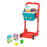 Imagen de Carrito de compras musical rojo 15 pcs