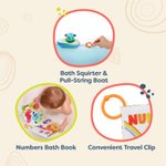 Imagen de Juguete para el baño Libro con botecito a propulsion