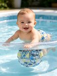 Imagen de Bombacha Malla Pañal Para El Agua Piscina Con Protección Uv-Fanatic M
