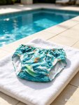 Imagen de Bombacha Malla Pañal Para El Agua Piscina Con Protección Uv-Sapphire 3T