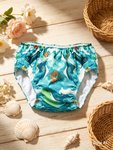 Imagen de Bombacha Malla Pañal Para El Agua Piscina Con Protección Uv-Sapphire S