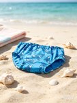 Imagen de Bombacha Malla Pañal Para El Agua Piscina Con Protección Uv-Sky Orca S