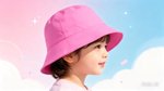 Imagen de Gorro Capelina Rosa Para El Sol Agua Playa Protección Uv  Rosa L