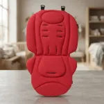 Imagen de Colchoneta universal roja para coches con memory foam Bebedue